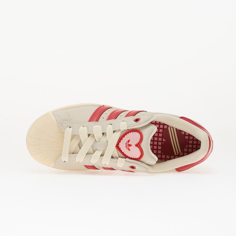 adidas Superstar II Wmns Crew White/ Better Scarlet/ Sanpin 37