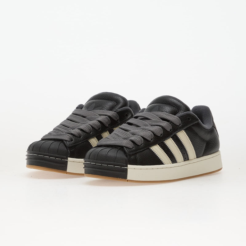adidas Superstar St Core Black/ Off White/ Gum4 36