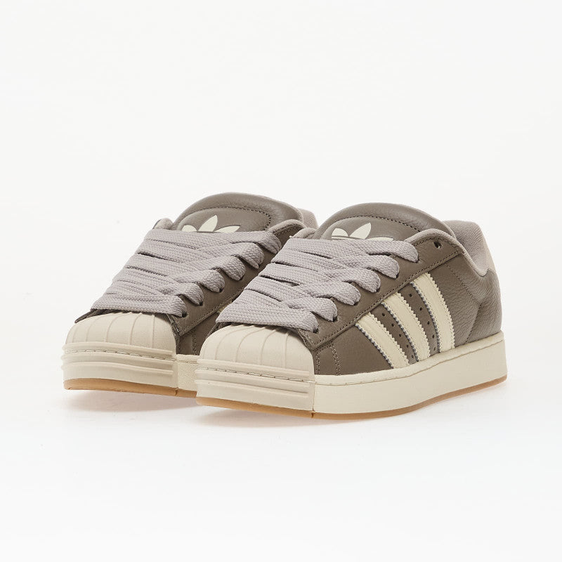 adidas Superstar St Simple Brown/ Off White/ Gum4 46