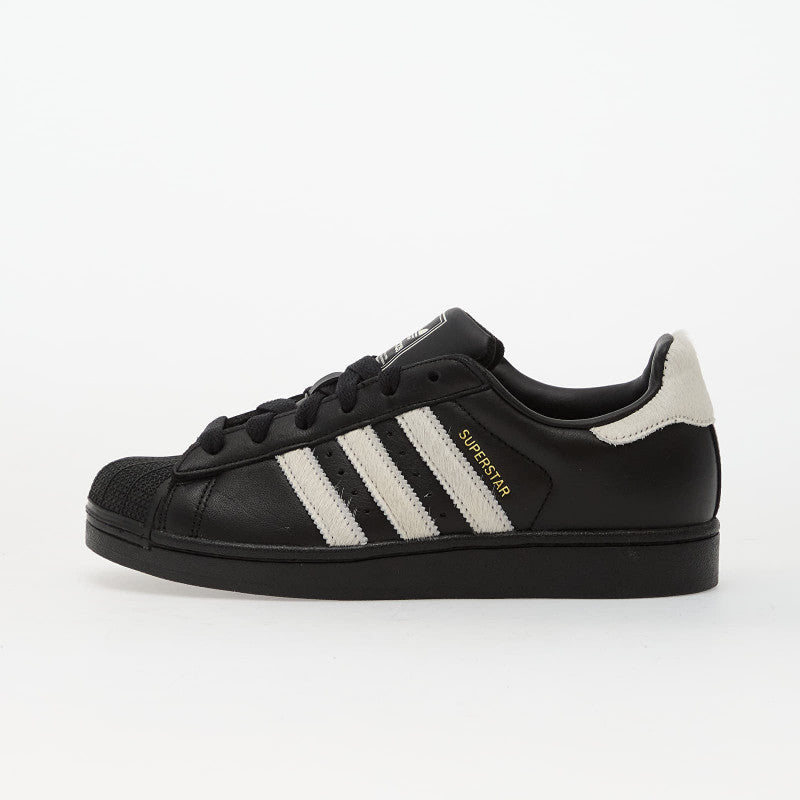 adidas Superstar II Wmns Core Black/ Off White/ Gold Metallic 37