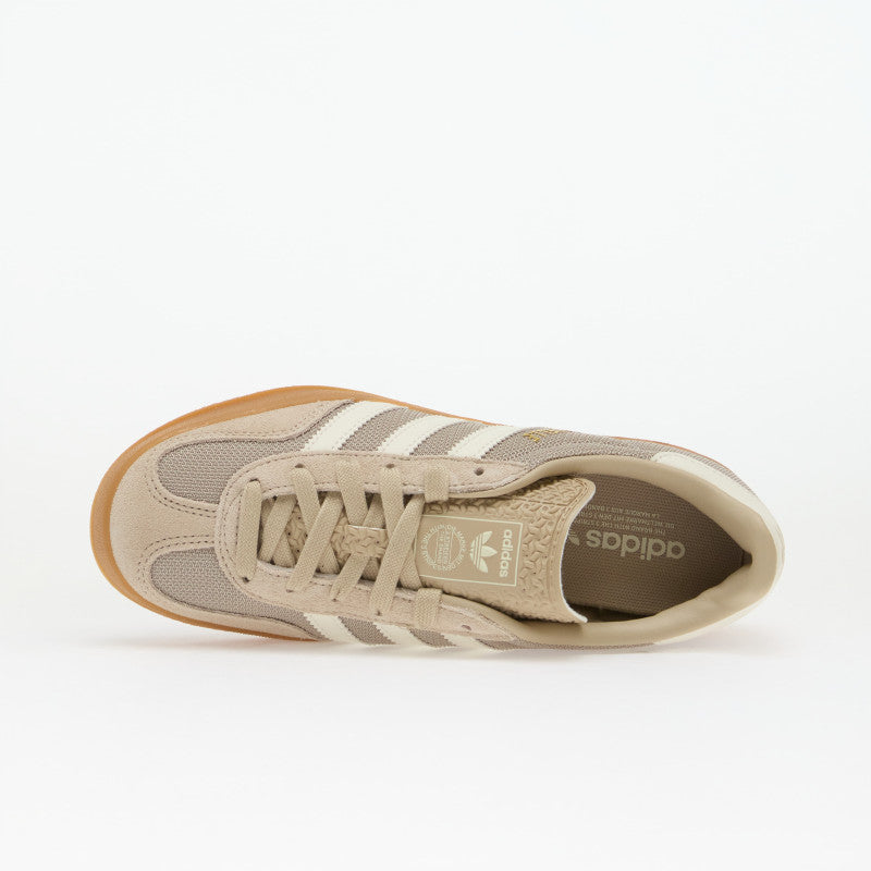 adidas Gazelle Indoor Khaki Three/ Off White/ Gold Met.