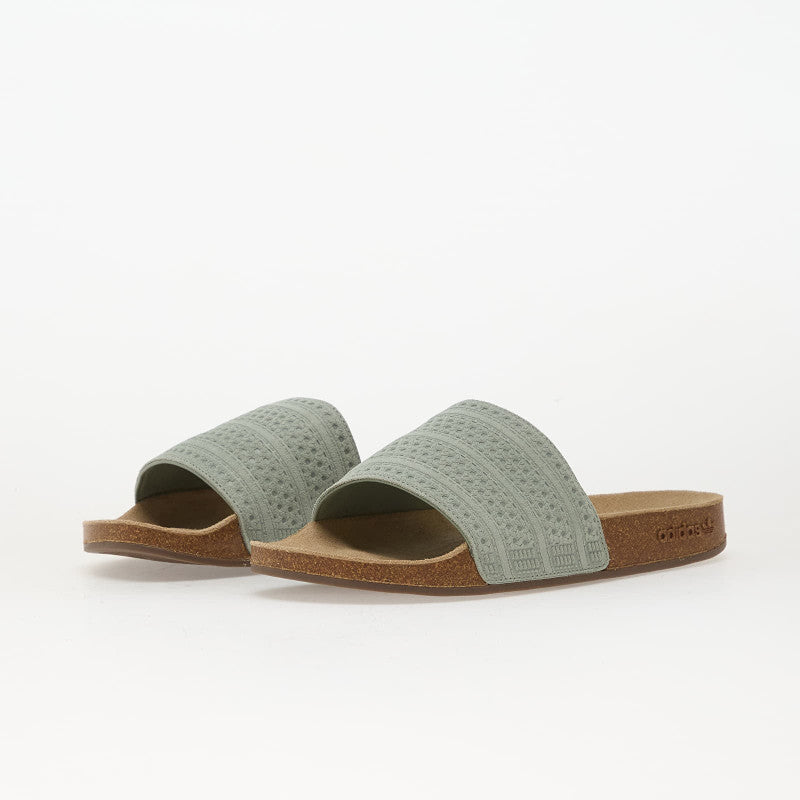 adidas Adilette Rs Silver Green/ Cardboard/ Gum5 45