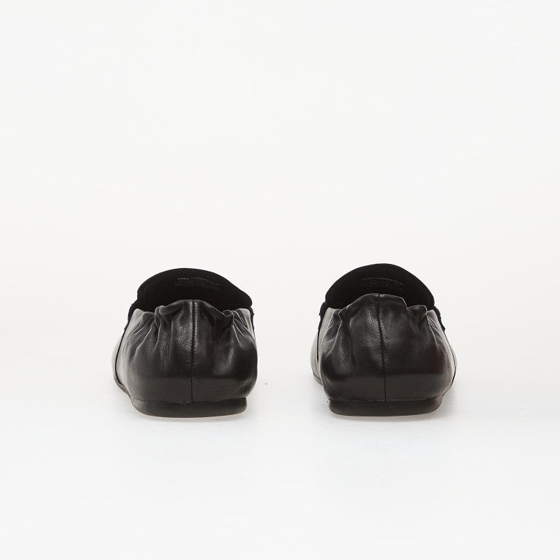 Karl Lagerfeld Jeans Marlee Loafer Studs Saddle Black Lthr w/ Silver