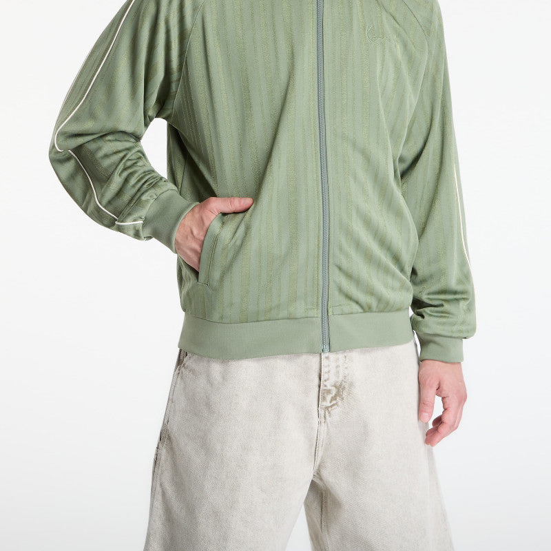 Karl Kani Signature Shadow Stripe Trackjacket Green