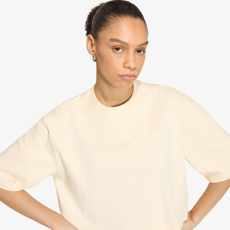 adidas Essentials Crop Warm Vanilla
