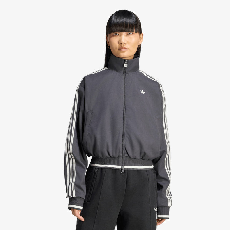 adidas Firebird Track Top Utility Black/ Cloud White