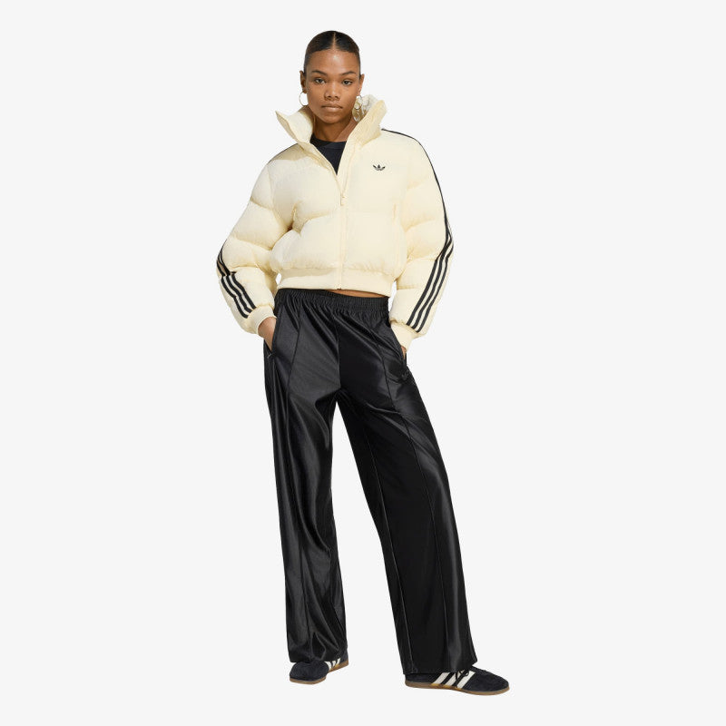 puchowa adidas Adicolor Short Puffer Jacket Warm Vanilla