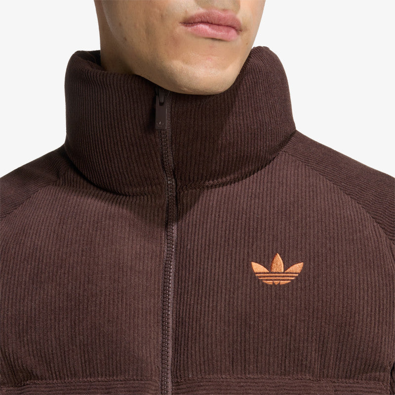 adidas Corduroy Puffer Jacket Aurora Coffee