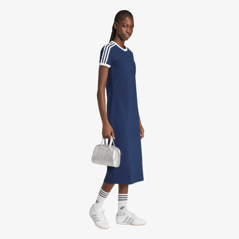 Sukienka adidas 3-Stripes Dress Slim Night Indigo/ White