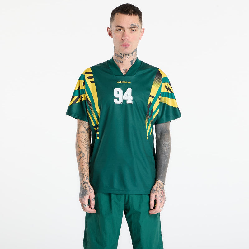 adidas Santiago Aop Infill Jersey Collegiate Green