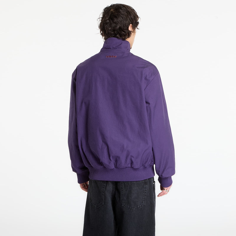 adidas 90S Alternative Sport Reversible Polar Fleece Firebird Track Top Aurora Plum/ Aurora Ruby