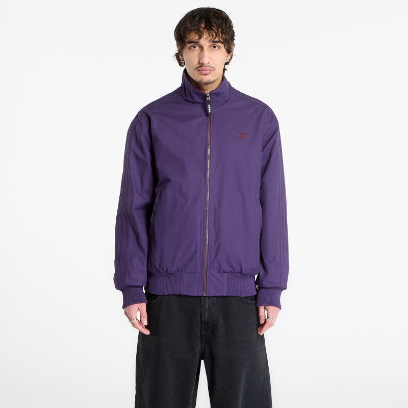 adidas 90S Alternative Sport Reversible Polar Fleece Firebird Track Top Aurora Plum/ Aurora Ruby