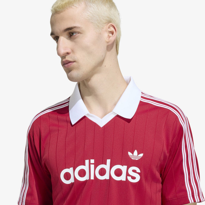 adidas Drop Needle Jersey Team Victory Red/ White