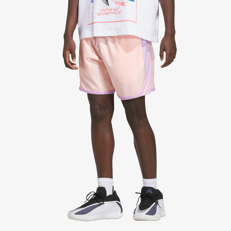 adidas Anthony Edwards Crazy Lite Short Haze Coral/ Bliss Lilac