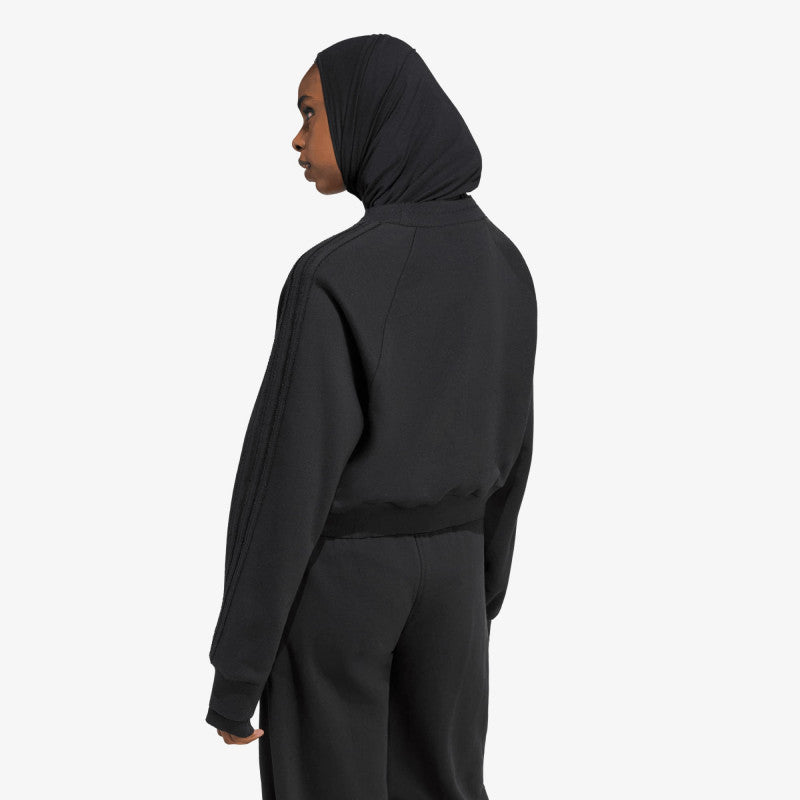 adidas Winterized Double Crew Sweatshirt Black