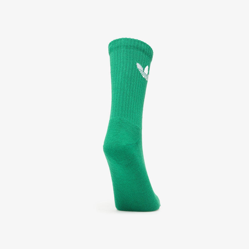 adidas Trefoil Crew Socks 10-Pack Blue/ Green/ Better Scarlet