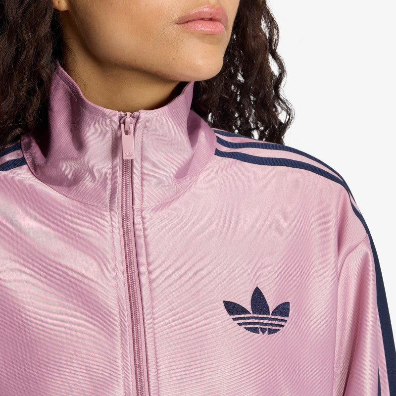 adidas Metallic Firebird Loose Track Top Magic Mauve/ Night Indigo