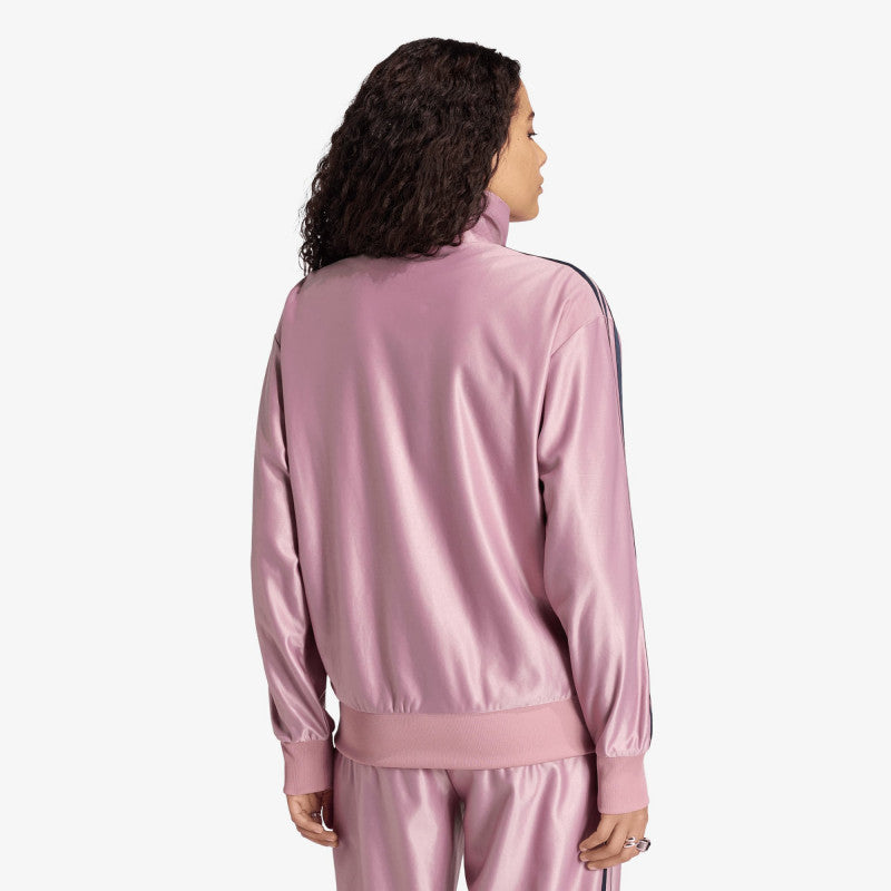 adidas Metallic Firebird Loose Track Top Magic Mauve/ Night Indigo