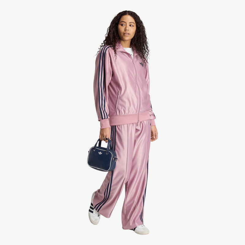 adidas Metallic Firebird Loose Track Top Magic Mauve/ Night Indigo