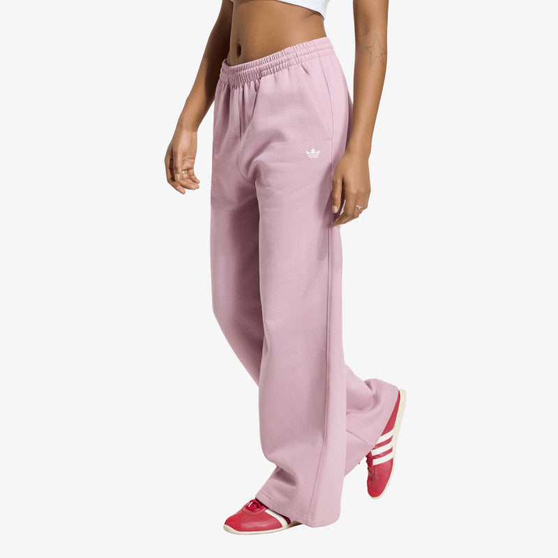 adidas Essentials Wide Leg Fleece Pants Magic Mauve