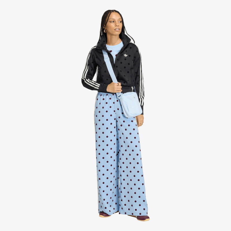 adidas Wide Leg Pants Clear Sky