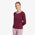 adidas Motion Long Sleeve Maroon