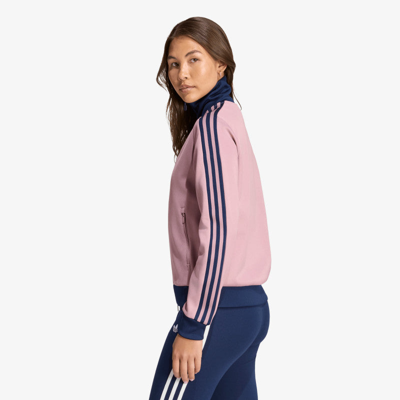 adidas Beckenbauer Track Top Magic Mauve/ Night Indigo