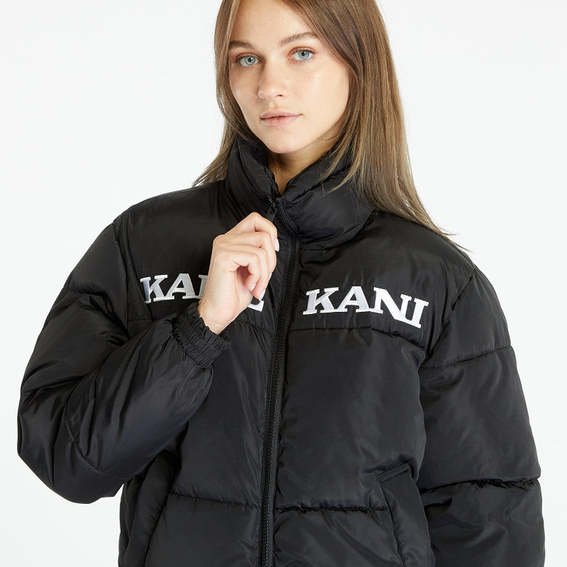 Karl Kani Retro Essential Puffer Jacket Black