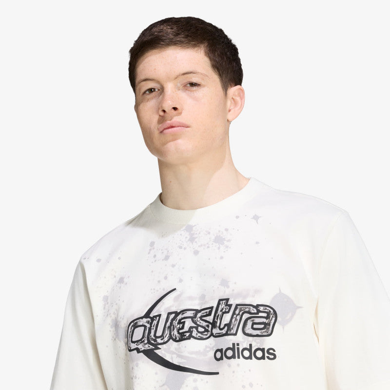 adidas Adilenium Season 5 Questra Graphic T-Shirt Off White