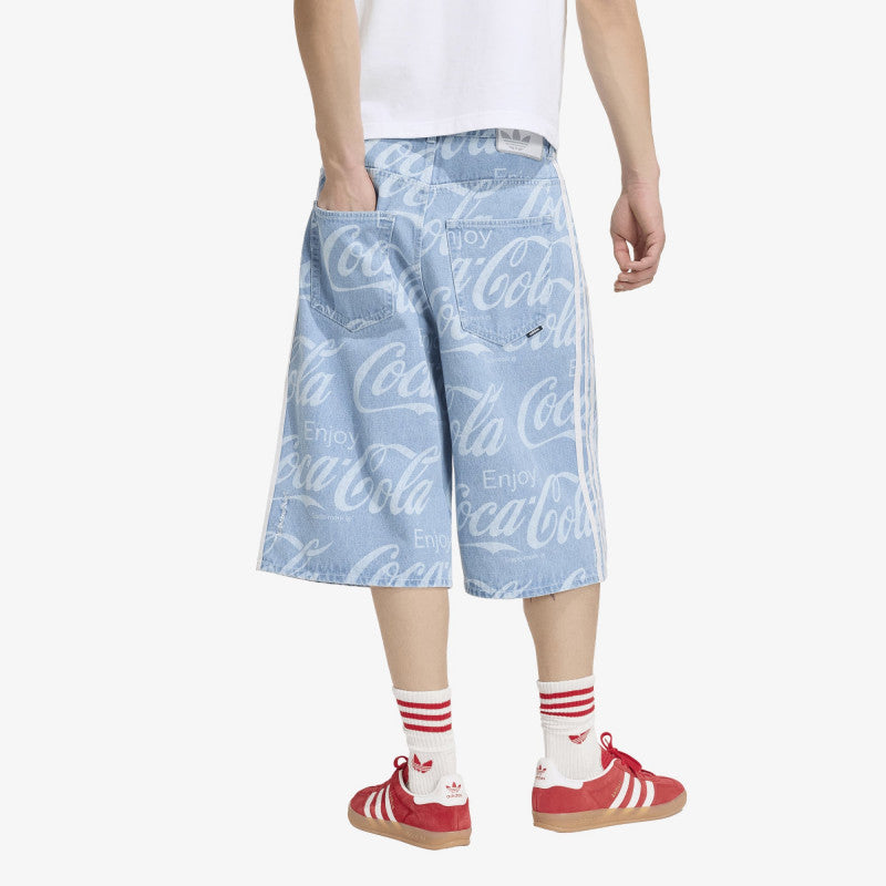 adidas x Coca Cola Classic Sport Denim Short Indigo Denim
