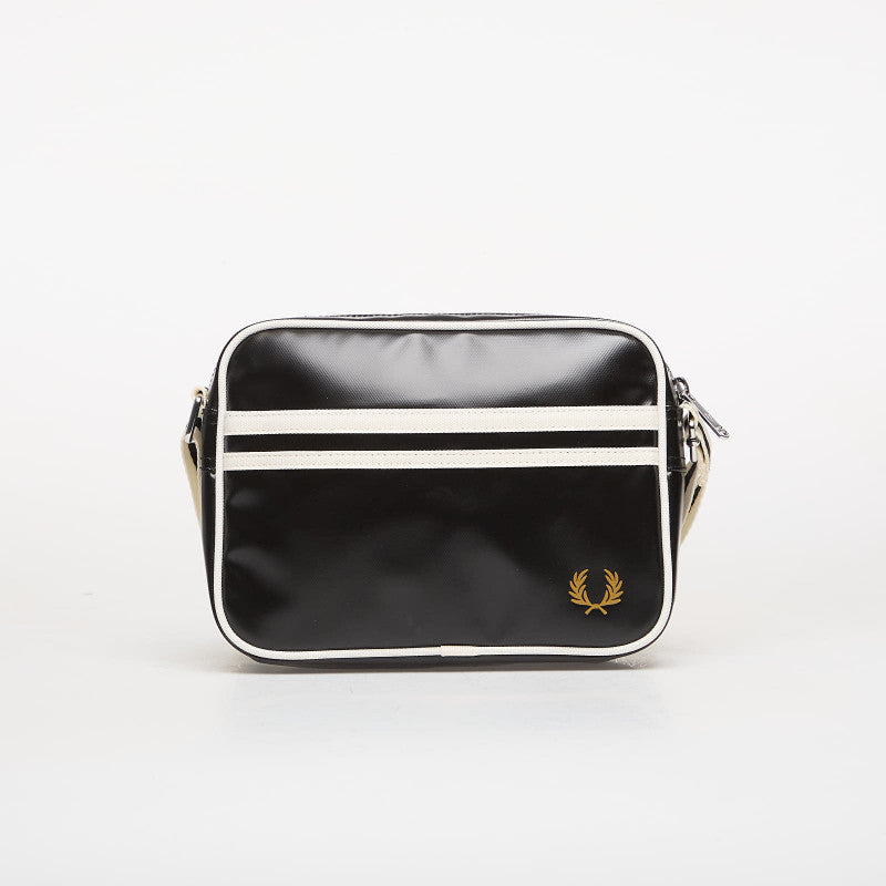 FRED PERRY Classic Mini Shoudler Bag Black/ Ecru