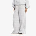 adidas Loose Check Track Pants Dash Grey