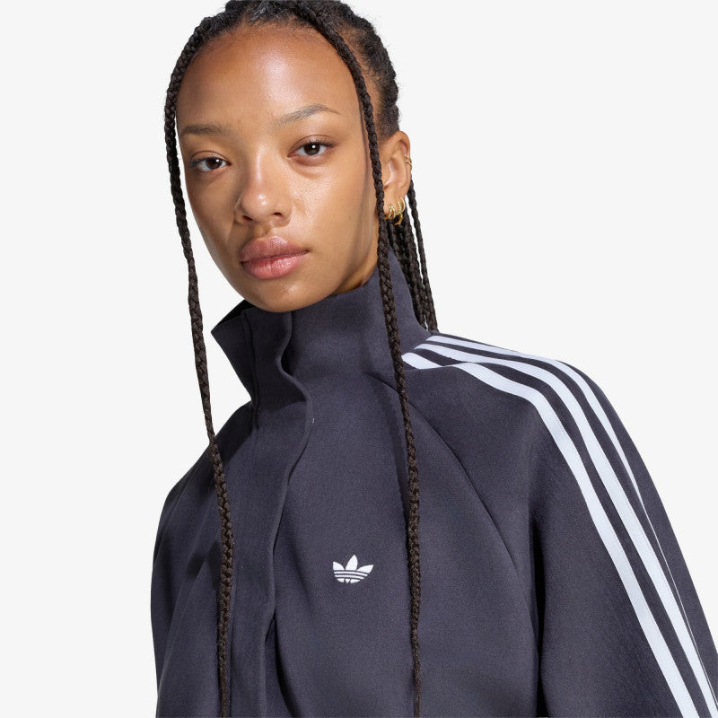 adidas Adilenium Season 6 Faux Suede Track Top Black