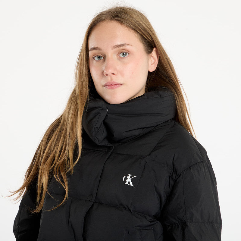 Calvin Klein Jeans Short Down Puffer Jacket Black