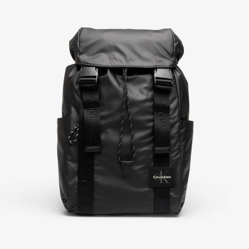 Calvin Klein Rubberized Flap Back Black
