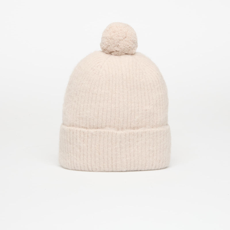 Calvin Klein Emblem Brushed Pompo Hat Brown