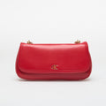 Calvin Klein Ck Convertible Chain Small Bag Bordeaux Wine