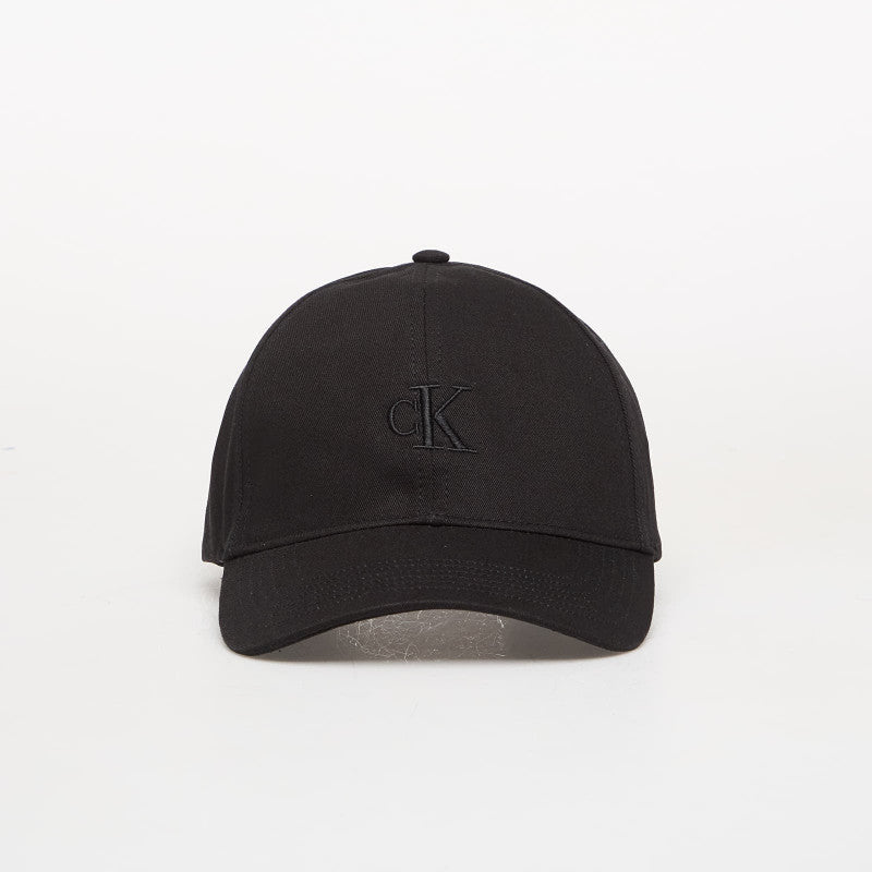 Calvin Klein Monogram Embroidery Cap Black
