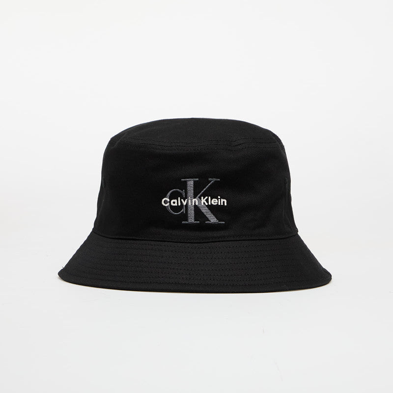 Calvin Klein Jeans Monologo Embroidery Bucket Black