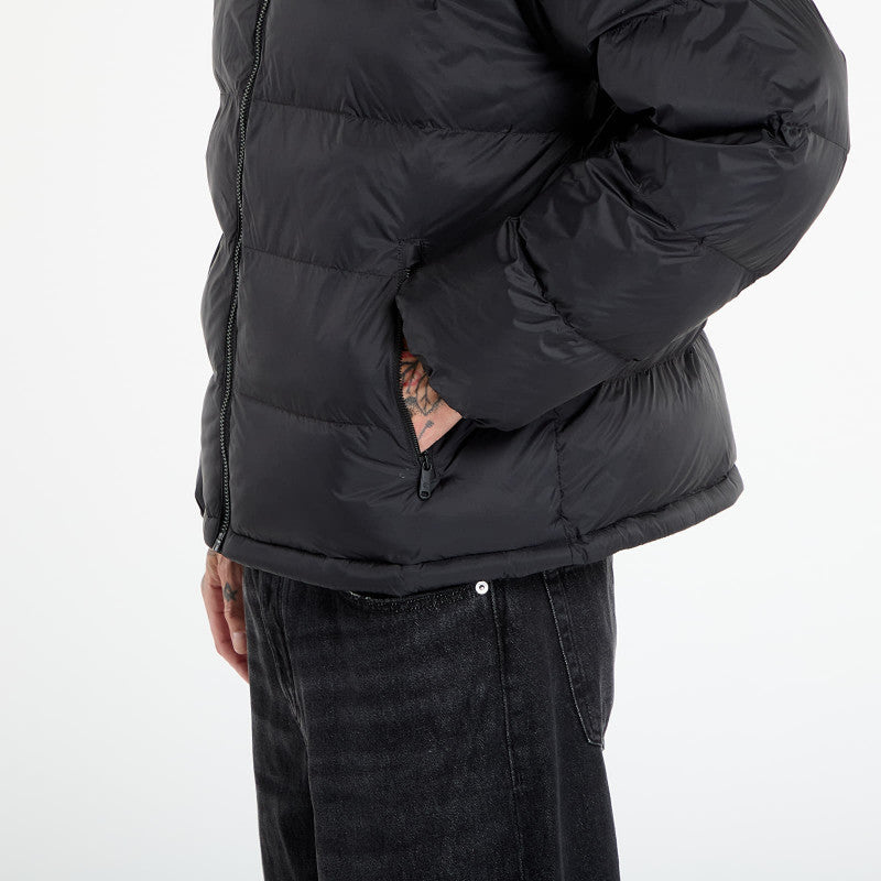 puchowa Calvin Klein Jeans Ls Nylon Monogram Pu Jacket Black