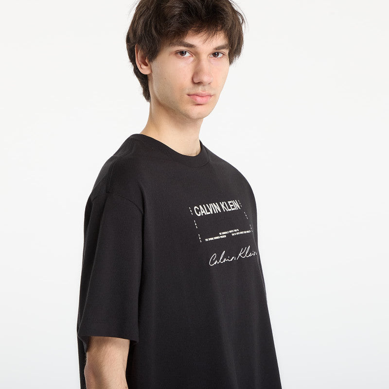 Calvin Klein Jeans 16S April Graphic Se Tee Black