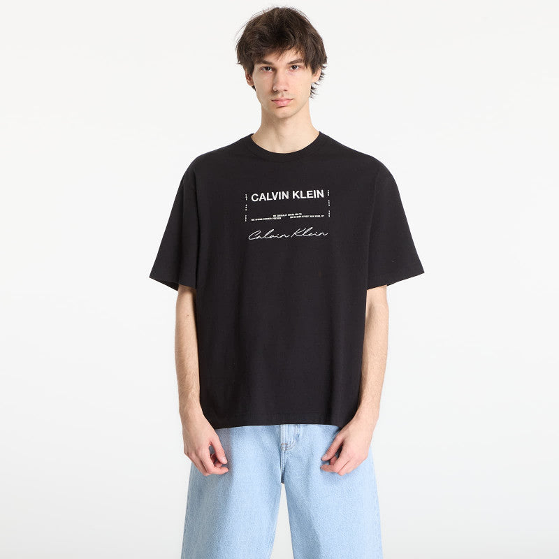Calvin Klein Jeans 16S April Graphic Se Tee Black