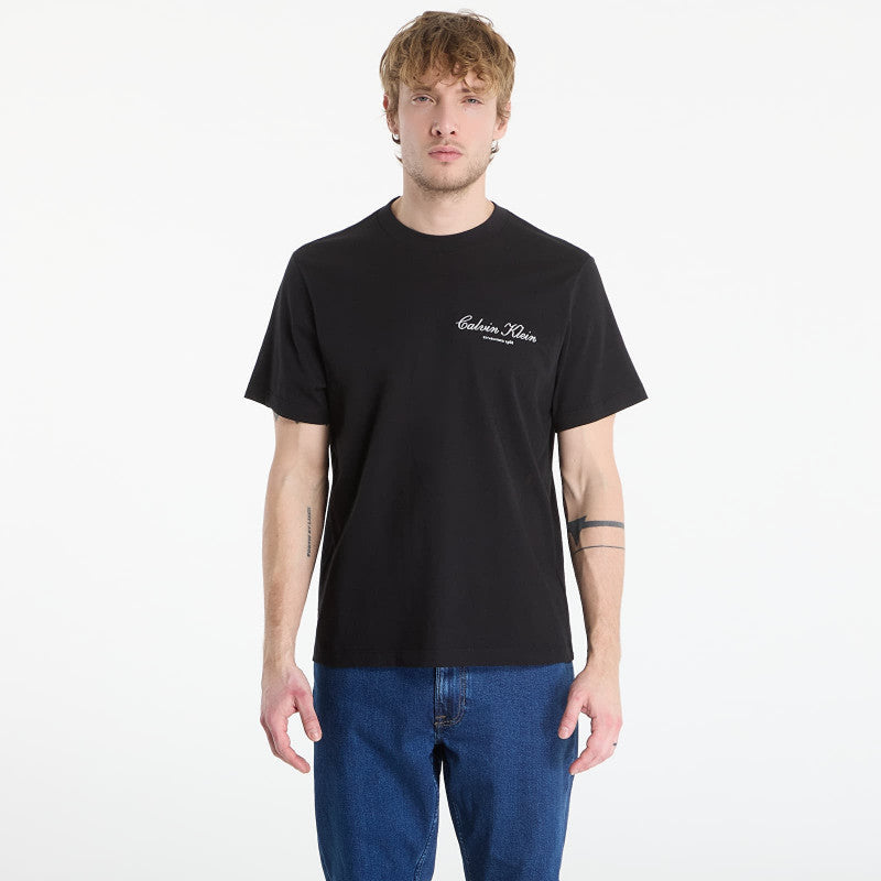 Calvin Klein Jeans 20S March Graphic Seasonal Tee Black