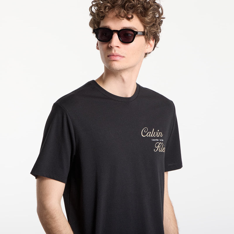 Calvin Klein Jeans Ss 30S Eu Calvin Klein Resrt Graphic Tee Black