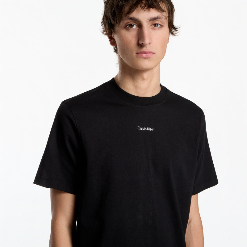 Calvin Klein Jeans Ss Easy 20s Retro Ca Black