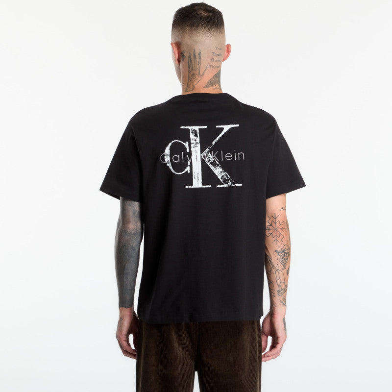 Calvin Klein Jeans Ss Ez 20s Distress M Black