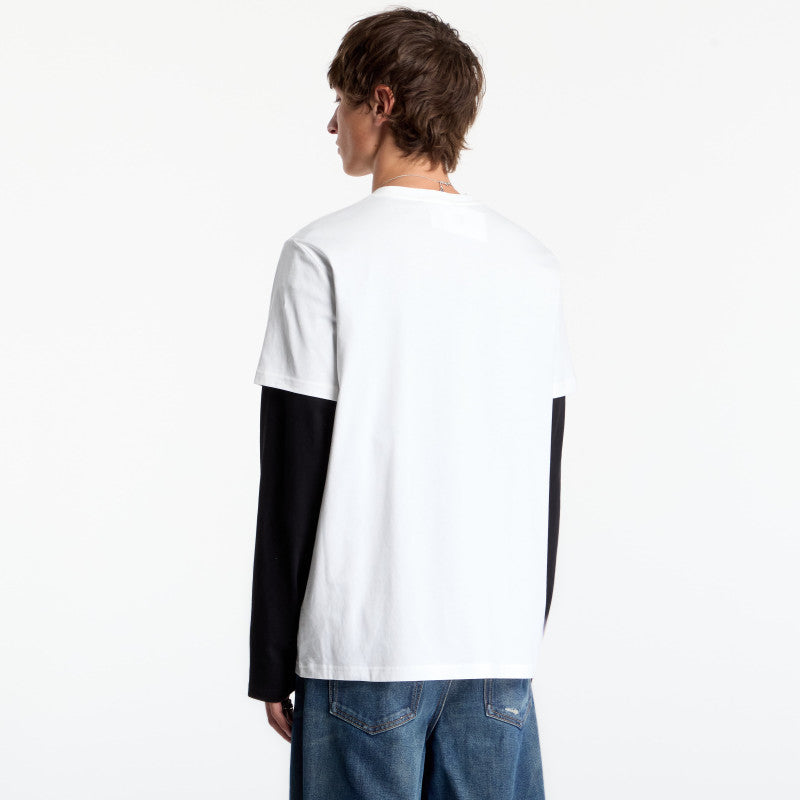 FRED PERRY Laurel Wreath Digital Tshirt Snow White