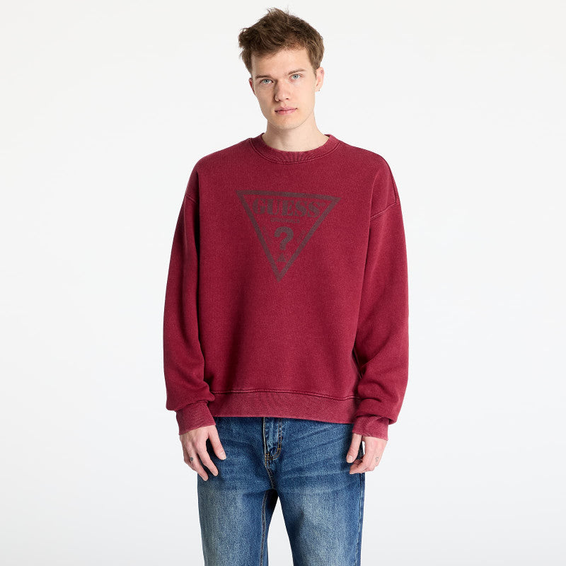 GUESS Originals Go Vintage Triangle Crewneck Vino Multi