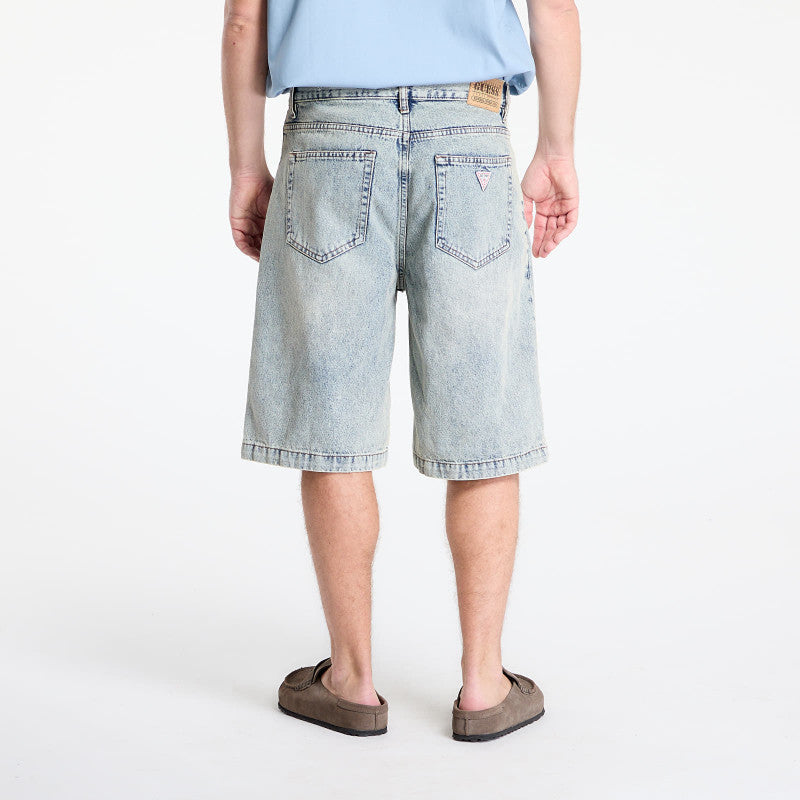 Guess Originals Baggy Denim Short Washed Blue