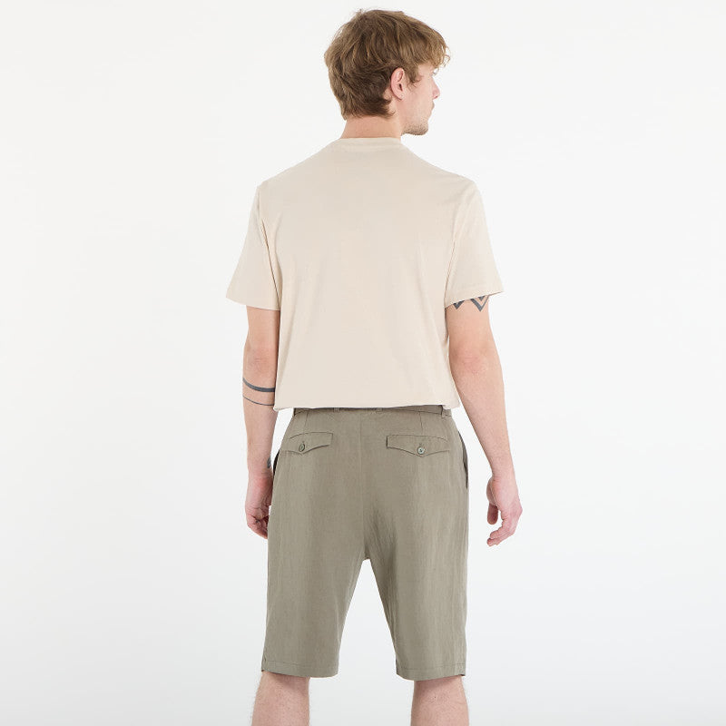 Guess Jeans Cn Ss Guess Logo Contrast Stitch Light Oak